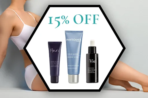 exfoliating body product are 15% off